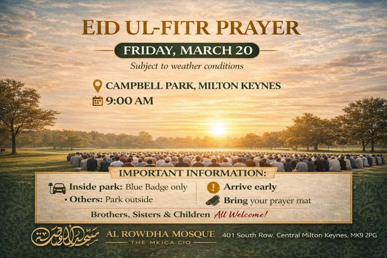 Eid Prayer at Campbell Park